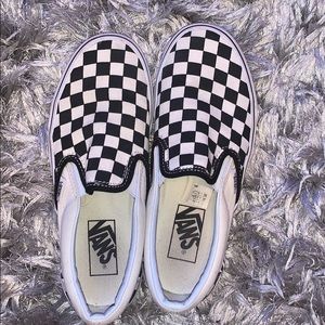 Checkered Vans